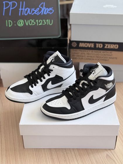 Nike Air Jordan 1 Mid SE แท้ 🖤 38.5 รูปที่ 5
