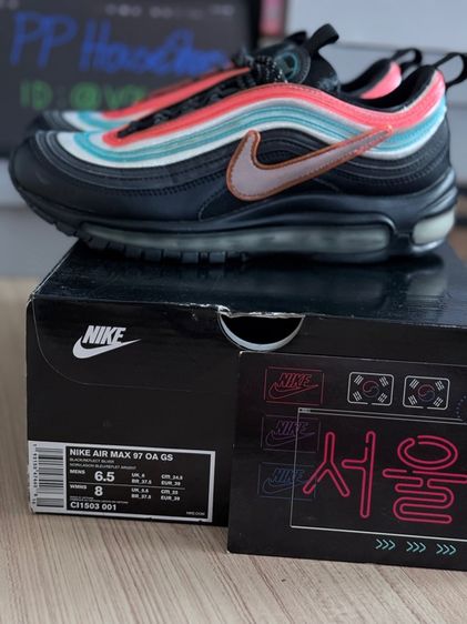 Nike Air Max 97 Neon Seoul แท้ 🖤 39 รูปที่ 11