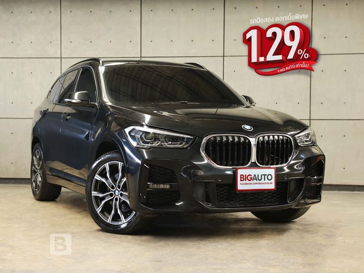 รถ BMW X1 2.0 sDrive20d M Sport สี ดำ