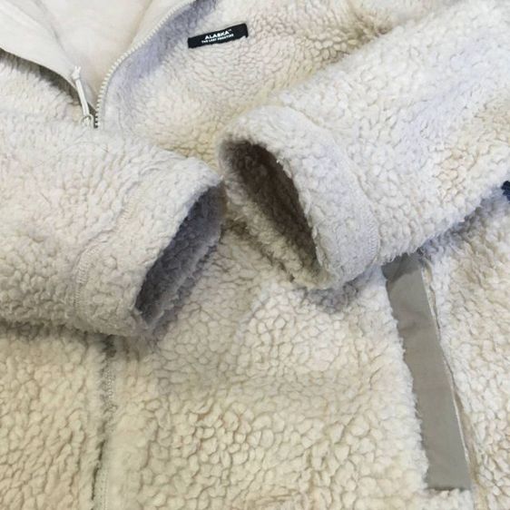 POLHAM Alaska Sherpa fleece jacket เสื้อแจ็คเก็ตฮู้ดกันหนาวขนแกะ รูปที่ 6