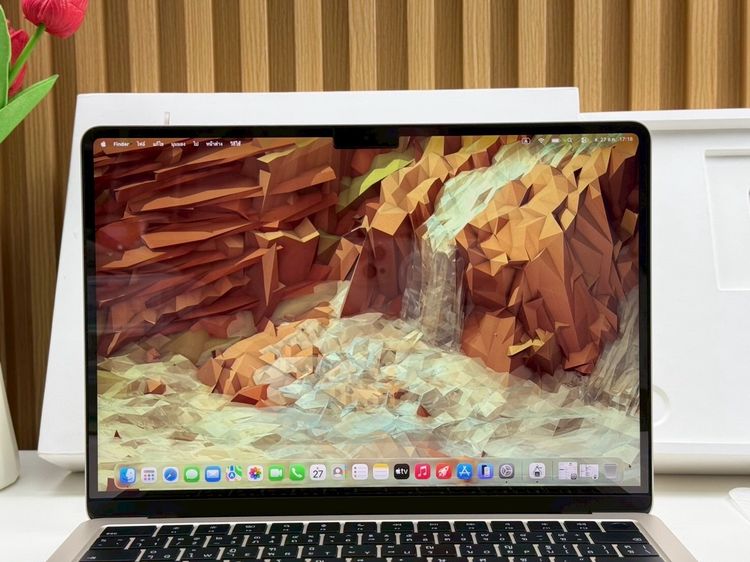 MacBook Air 13.6-inch M3 2024 Ram8GB SSD256GB Starlight apple care 8 February 2026 รูปที่ 4