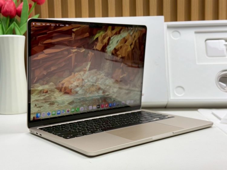 MacBook Air 13.6-inch M3 2024 Ram8GB SSD256GB Starlight apple care 8 February 2026 รูปที่ 3