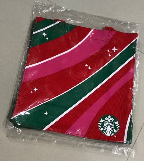 Starbucks ของแท้ กระเป๋าผ้า ของใหม่ ยังไม่เคยใช้ รูปที่ 6