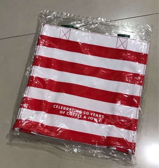 Starbucks ของแท้ กระเป๋าผ้า ของใหม่ ยังไม่เคยใช้ รูปที่ 11
