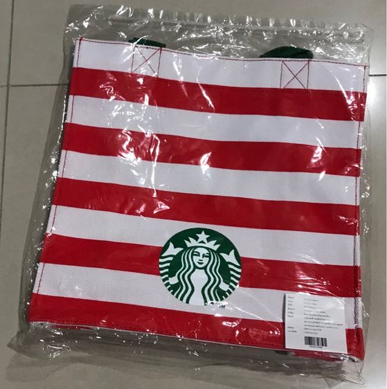 Starbucks ของแท้ กระเป๋าผ้า ของใหม่ ยังไม่เคยใช้ รูปที่ 10