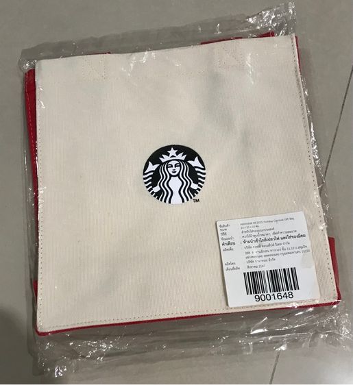 Starbucks ของแท้ กระเป๋าผ้า ของใหม่ ยังไม่เคยใช้ รูปที่ 5