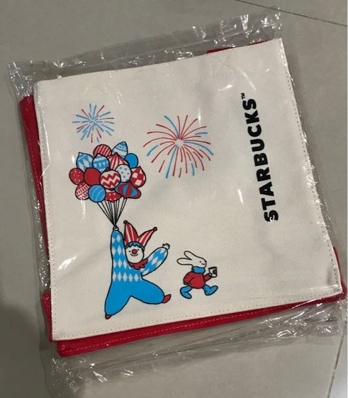 Starbucks ของแท้ กระเป๋าผ้า ของใหม่ ยังไม่เคยใช้ รูปที่ 4