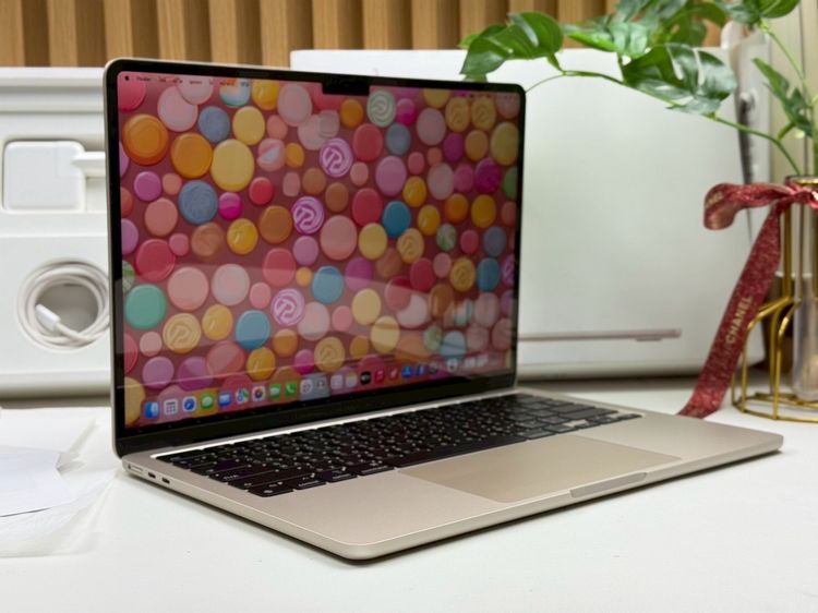 MacBook Air 13.6-inch M3 2024 Ram8GB SSD256GB Starlight apple care 8 February 2026 รูปที่ 3