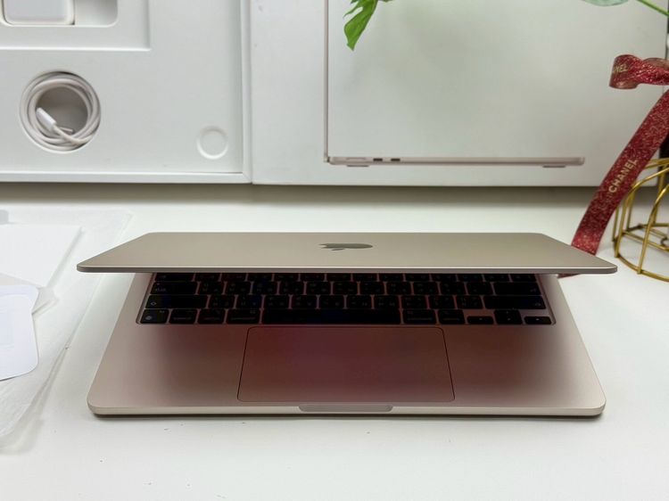 MacBook Air 13.6-inch M3 2024 Ram8GB SSD256GB Starlight apple care 8 February 2026 รูปที่ 6