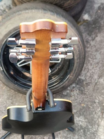 กีตาร์โปร่งไฟฟ้า  Clevan Junior  RB302CE Bk รูปที่ 9