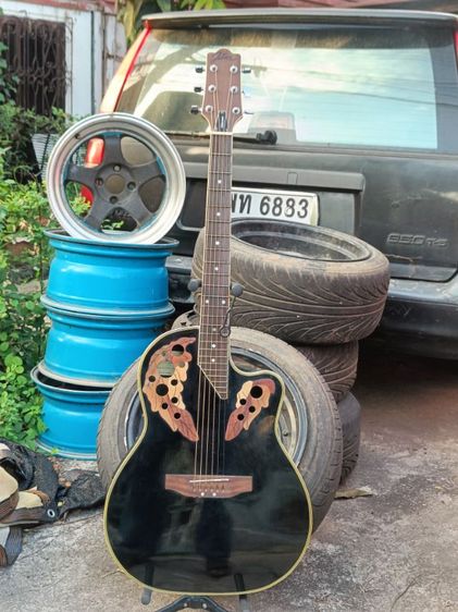 อื่นๆ กีต้าร์โปร่ง กีตาร์โปร่งไฟฟ้า  Clevan Junior  RB302CE Bk