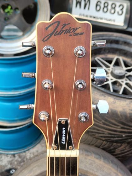 กีตาร์โปร่งไฟฟ้า  Clevan Junior  RB302CE Bk รูปที่ 3