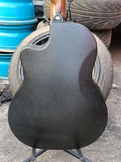 กีตาร์โปร่งไฟฟ้า  Clevan Junior  RB302CE Bk รูปที่ 8