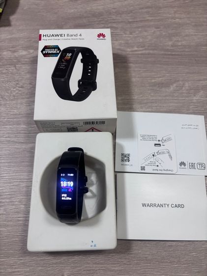 ดำ ซิลิโคน HUAWEI Band 4