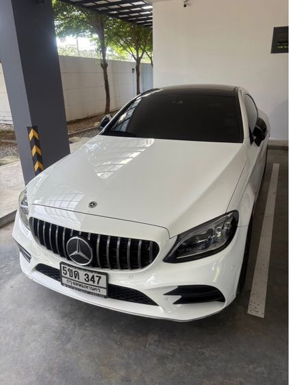 รถ Mercedes-Benz C-Class C200 สี ขาว