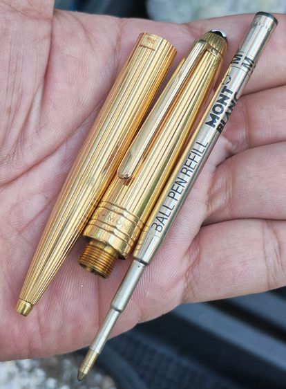 ปากกา Vintage Montblanc Meisterstuck 18k (750) Solid Gold Rollerball Pen Made In West Germany สุดสายปากกา ราคาแบ่งปันครับ รูปที่ 15