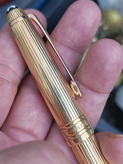 ปากกา Vintage Montblanc Meisterstuck 18k (750) Solid Gold Rollerball Pen Made In West Germany สุดสายปากกา ราคาแบ่งปันครับ รูปที่ 13
