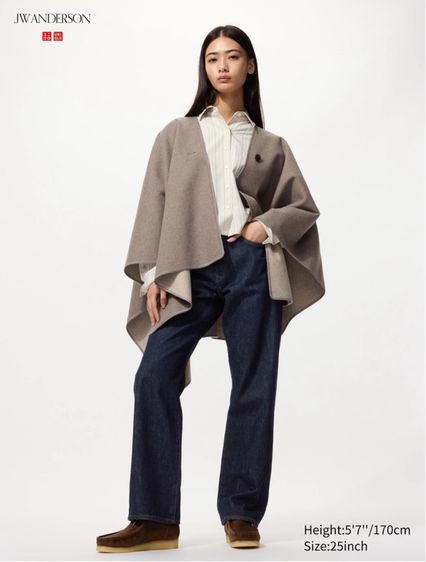 กางเกงยีนส์ ทรงตรง UNIQLO รูปที่ 2