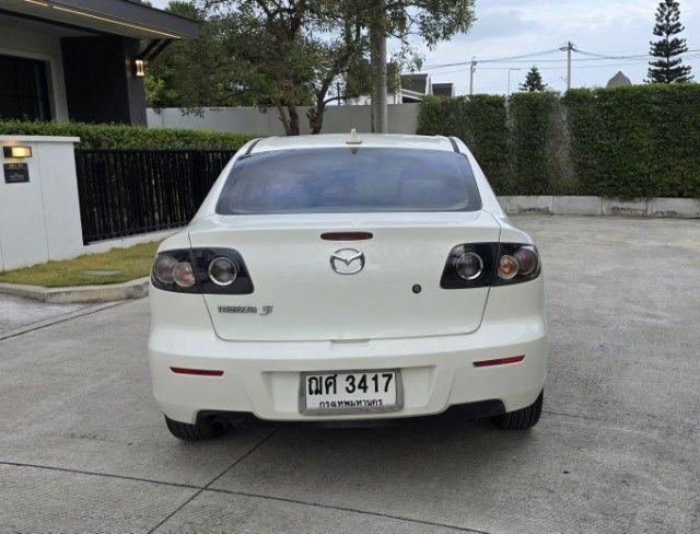 Mazda Mazda3 2009 1.6 Spirit Sedan เบนซิน ไม่ติดแก๊ส เกียร์อัตโนมัติ ขาว รูปที่ 3