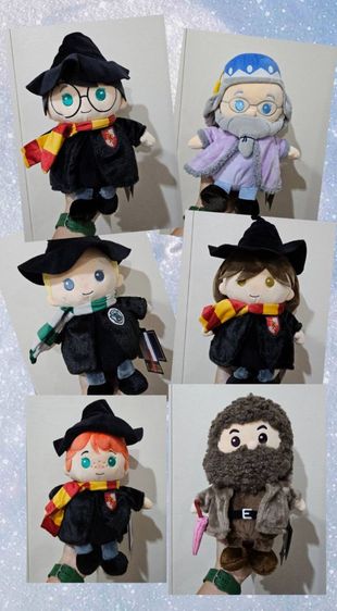 ตุ๊กตาHarry Potter 25cm.  x Miniso ยกชุด รูปที่ 18