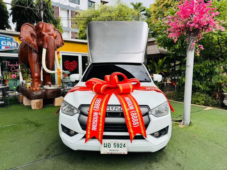 ✔️ฟรี ตู้อลูมิเนียมใหม่ สูง 210 ซม✔️ISUZU D-MAX SPARK 1.9 Ddsi ปี 2021 เกียร์ธรรมดีเซล ออกรถง่าย ไม้ต้องค้ำ ฟรีดาวน์ จัดได้ทุกจังหวัดทั่วไทย