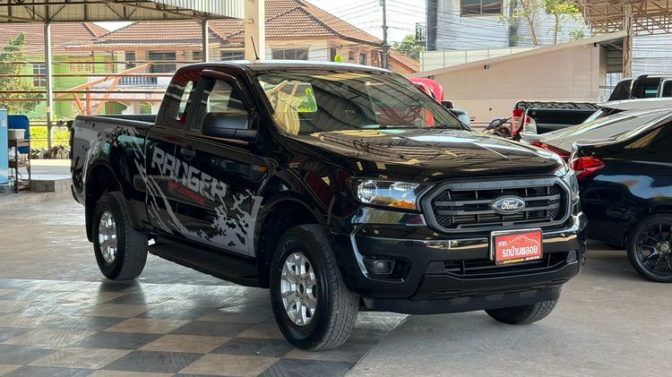 Ford Ranger 2019 2.2 Hi-Rider XL Plus Pickup ดีเซล ไม่ติดแก๊ส เกียร์ธรรมดา ดำ รูปที่ 3