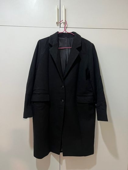 แขนยาว ดำ XL เสื้อโค้ท Gu