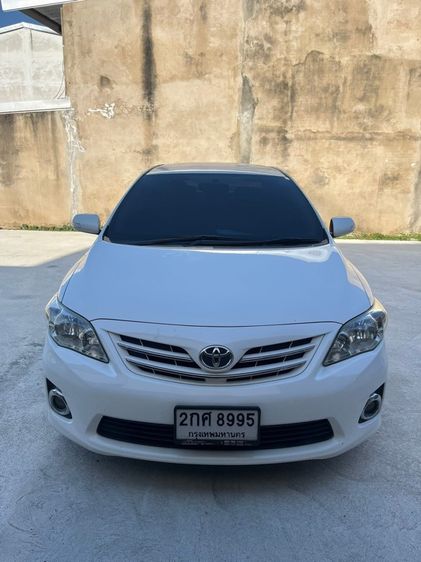 Toyota Corolla 2014 1.6 Sedan เบนซิน ไม่ติดแก๊ส เกียร์อัตโนมัติ ขาว