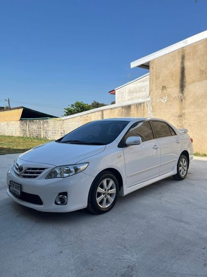 Toyota Corolla 2014 1.6 Sedan เบนซิน ไม่ติดแก๊ส เกียร์อัตโนมัติ ขาว รูปที่ 2