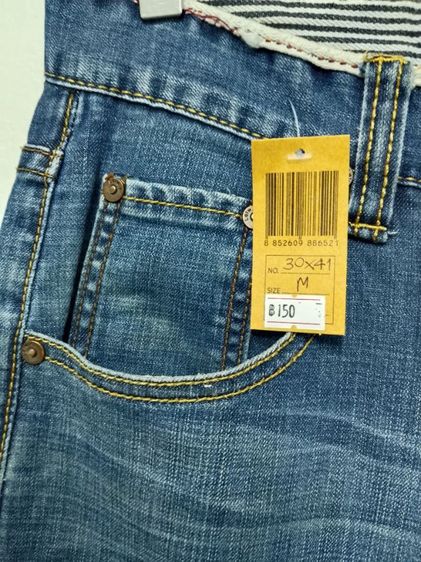 กางเกงยีนส์มือสองผู้ชาย ไซส์ M 30W×41L 
💢สวยสภาพดี สินค้ารับประกันตรงปก✅

 รูปที่ 7