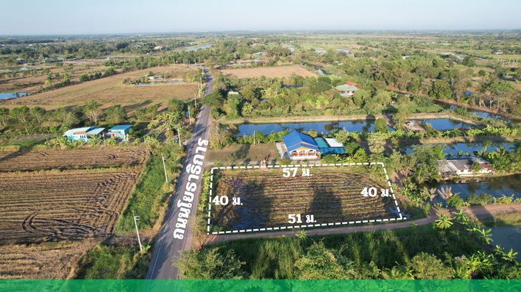 ที่ดิน 1 ไร่ 110 ตารางวา ต.ศรีจุฬา หน้ากว้างติดถนน 40 ม. รูประวางสี่เหลี่ยมสวย ขายถูก รูปที่ 3