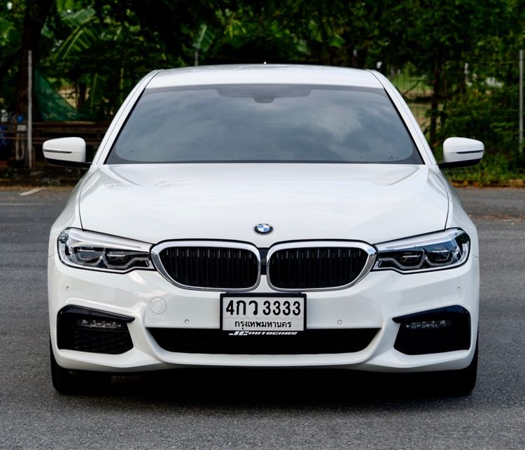 BMW Series 5 2020 520d Sedan ดีเซล ไม่ติดแก๊ส เกียร์อัตโนมัติ ขาว รูปที่ 2