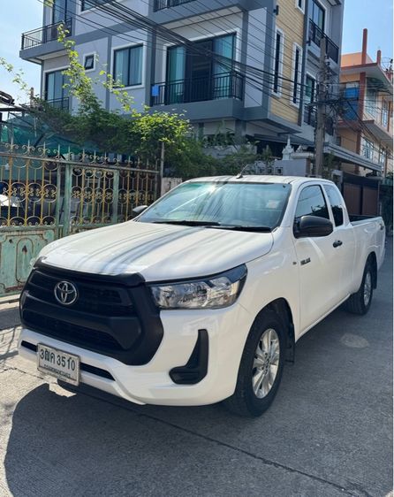 Toyota Hilux Revo 2020 Smart Cab 2.4 Entry Z Edition Pickup ดีเซล ไม่ติดแก๊ส เกียร์อัตโนมัติ ขาว รูปที่ 3
