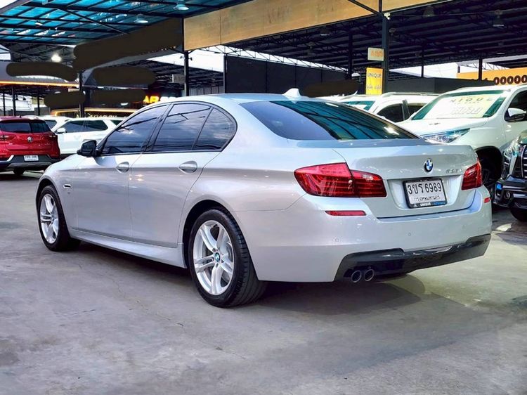 BMW Series 5 2015 525d Sedan ดีเซล ไม่ติดแก๊ส เกียร์อัตโนมัติ บรอนซ์เงิน รูปที่ 4