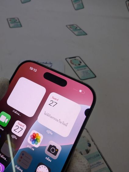 ขาย เทิร์น iPhone 16 Pro 128 White ศูนย์ไทย ขายตามสภาพ อุปกรณ์ครบยกกล่อง สุขภาพแบต 92 เพียง 16,990 บาท ครับ  รูปที่ 8