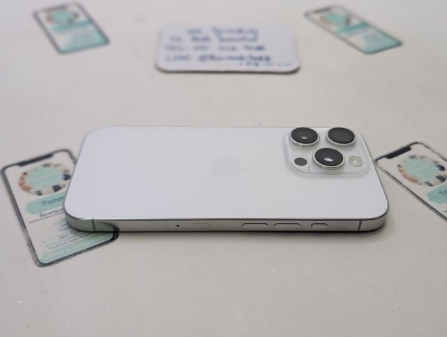 ขาย เทิร์น iPhone 16 Pro 128 White ศูนย์ไทย ขายตามสภาพ อุปกรณ์ครบยกกล่อง สุขภาพแบต 92 เพียง 16,990 บาท ครับ  รูปที่ 6