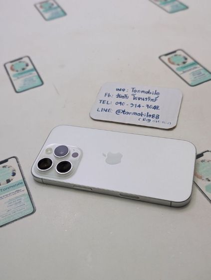 ขาย เทิร์น iPhone 16 Pro 128 White ศูนย์ไทย ขายตามสภาพ อุปกรณ์ครบยกกล่อง สุขภาพแบต 92 เพียง 16,990 บาท ครับ  รูปที่ 4