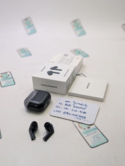 ขาย เทิร์น Samsung Galaxy Buds3 Fe ศูนย์ไทย สภาพใหม่เอี่ยม อุปกรณ์ครบยกกล่อง ประกันยาว 11 เดือน เพียง 1,990 บาท ครับ