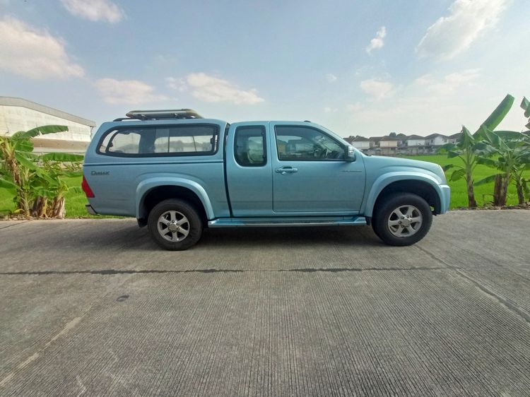 Isuzu D-MAX 2007 2.5 Hi-Lander Pickup ดีเซล ไม่ติดแก๊ส เกียร์ธรรมดา ฟ้า รูปที่ 4