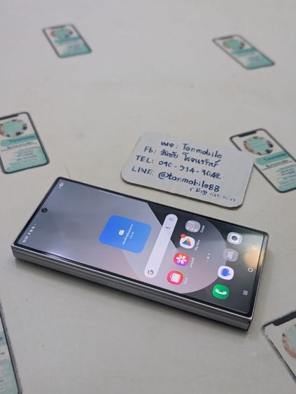 ขาย เทิร์น Samsung Galaxy Z Fold 6 512 Gb Silver ศูนย์ไทย สภาพสวย มีตัวเครื่องอย่างเดียว ไม่มีอุปกรณ์อื่น เพียง 22,990 บาท ครับ รูปที่ 3