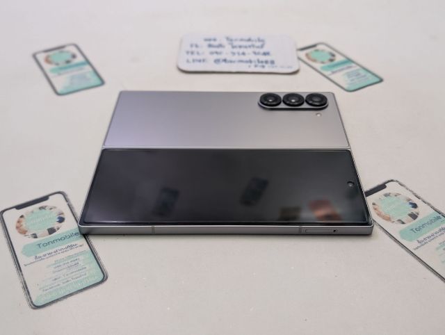 ขาย เทิร์น Samsung Galaxy Z Fold 6 512 Gb Silver ศูนย์ไทย สภาพสวย มีตัวเครื่องอย่างเดียว ไม่มีอุปกรณ์อื่น เพียง 22,990 บาท ครับ รูปที่ 6