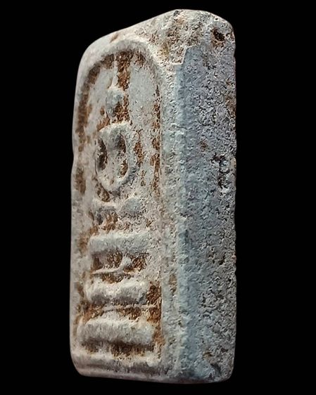 สมเด็จหลังจารยันต์ ขนาดประมาณ 3.3 x 2 ซ.ม.เก่าเก็บหลายสิบปี ไม่ทราบเกจิสร้าง รูปที่ 3