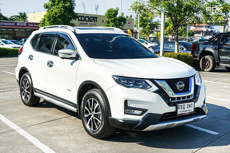 Nissan X-Trail 2019 2.0 V Hybrid 4WD Utility-car ไฮบริด ไม่ติดแก๊ส เกียร์อัตโนมัติ ขาว รูปที่ 3