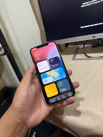 iPhone 12 Pro Max 256GB สแกนหน้าไม่ทำงาน กล้องสวย จอแท้ลื่น นอกนั้นใช้งานปกติ คุ้มมากครับ รูปที่ 2