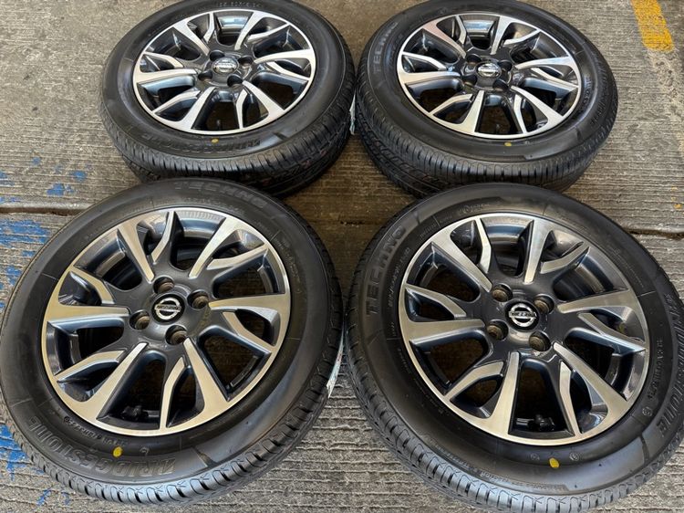 Nissan Almara ขอบ 15 นิ้ว Top 🛞 รูปที่ 2