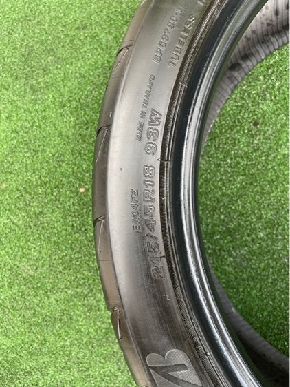 ยาง Bridgestone RE 004  215 45 18 ปี 25 ชุดระ 8900 บาทคะ  ไร้ตำหนิ ไม่ปะ ยางสวย รูปที่ 7