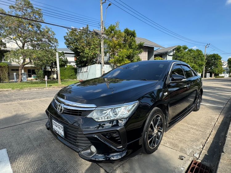 Toyota Camry 2016 2.0 G Extremo Sedan เบนซิน ไม่ติดแก๊ส เกียร์อัตโนมัติ ดำ รูปที่ 2