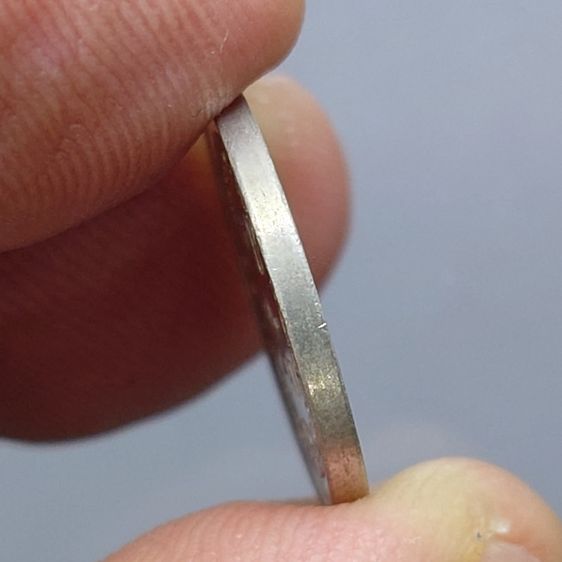 เหรียญนิเกิล 2.5 สตางค์ ตราช้างสามเศียร - ช่อชัยพฤกษ์ (สยามอาณาจักร) รัชกาลที่5 ร.ศ.116 ผ่านใช้ รูปที่ 5