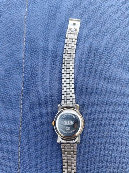 นาฬิกาข้อมือผู้หญิง FEDE แท้จากญี่ปุ่นสองกษัตริย์ หน้าปัดสีนำ้เงินอมม่วงสวยหรู ปรับข้อมือได้ 350 ค่าส่ง50 lineid ammamm7351 รูปที่ 7