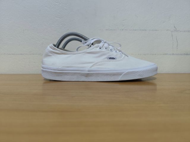 VANS Authentic True White 41.0,44.5 แท้ มือสอง รูปที่ 2